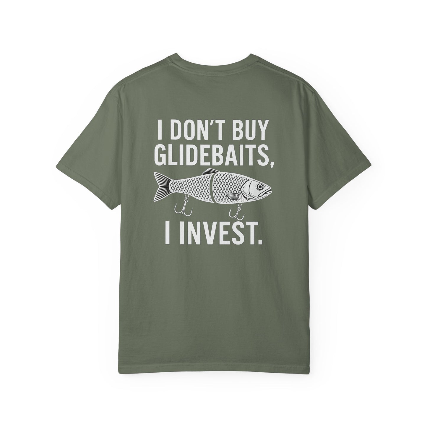 I Don’t Buy Glidebaits, I Invest | Funny Fishing T-Shirt for Anglers