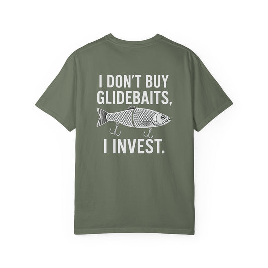 I Don’t Buy Glidebaits, I Invest | Funny Fishing T-Shirt for Anglers