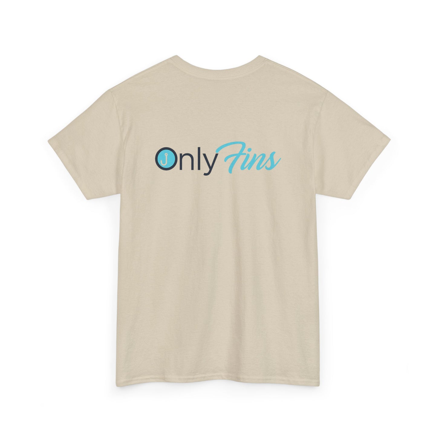 OnlyFins Logo Fishing T-Shirt – Funny Fisherman Shirt, Fishing Meme Tee, Angler Lifestyle Apparel