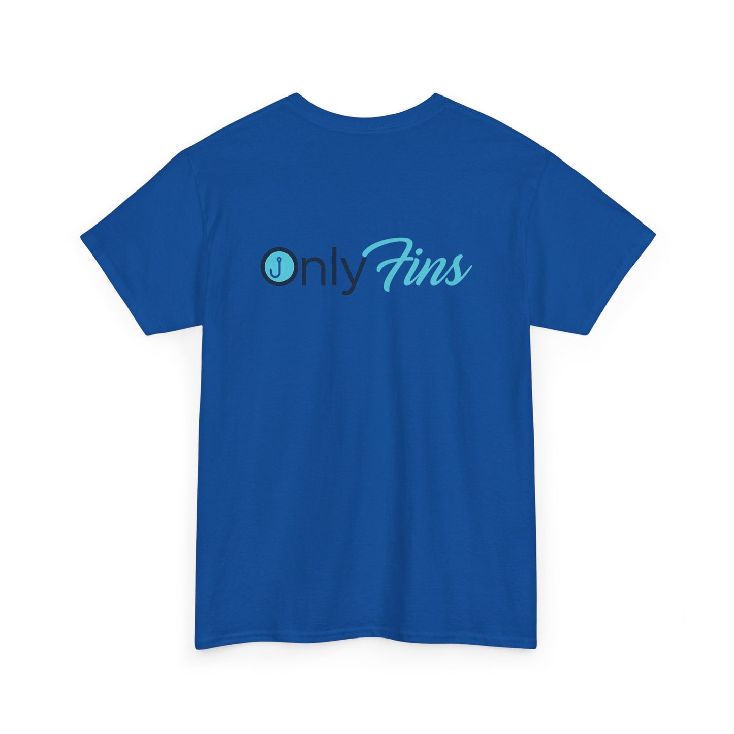 OnlyFins Logo Fishing T-Shirt – Funny Fisherman Shirt, Fishing Meme Tee, Angler Lifestyle Apparel