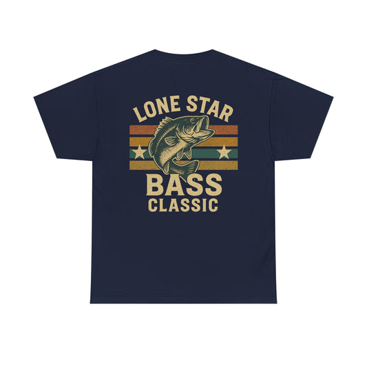 Lone Star Bass Classic T-Shirt – Vintage Texas Fishing Tournament Tee