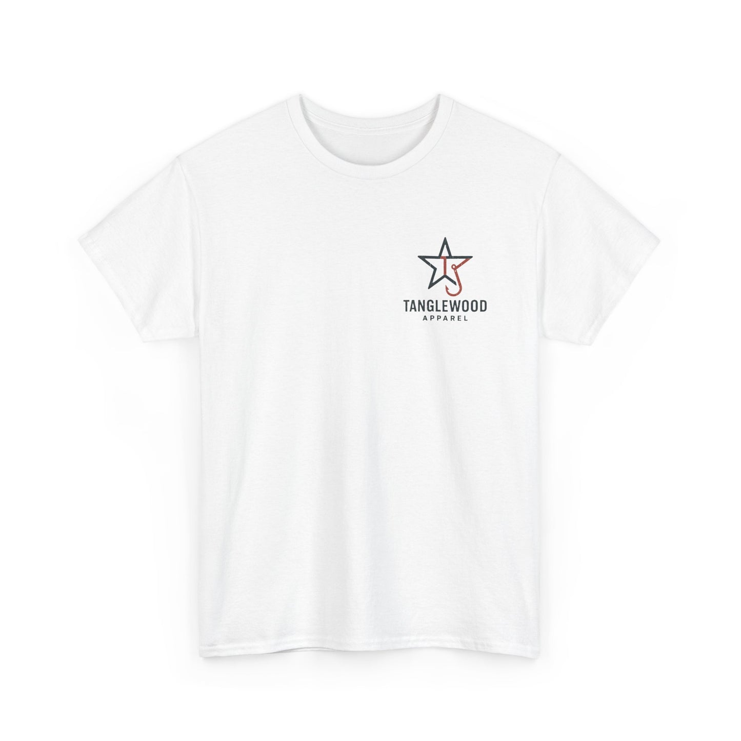 Hooked on Stripers and Freedom – Patriotic Fishing T-Shirt