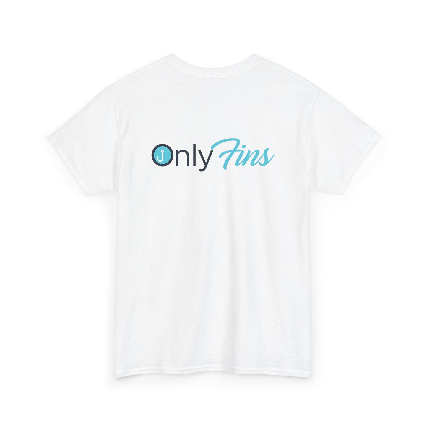 OnlyFins Logo Fishing T-Shirt – Funny Fisherman Shirt, Fishing Meme Tee, Angler Lifestyle Apparel
