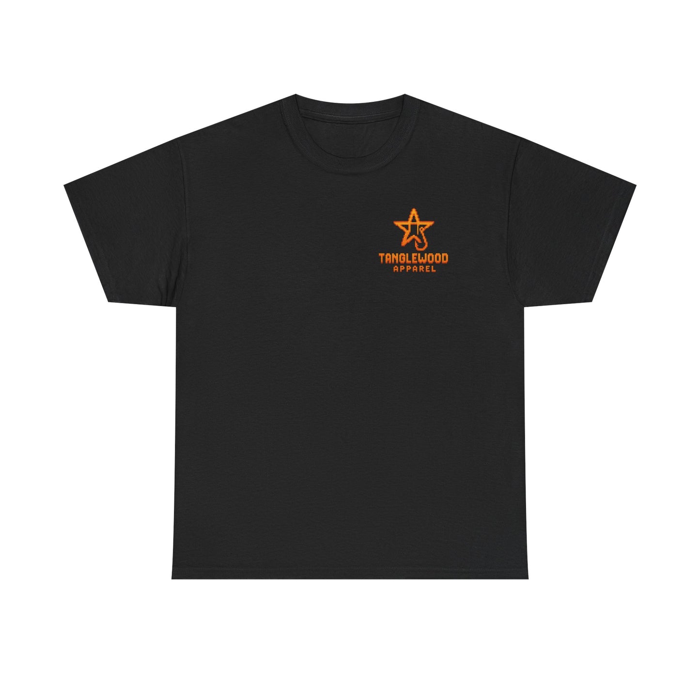 Retro Pixel Bass Fishing T-Shirt – “Press Start” Video Game Style Tee