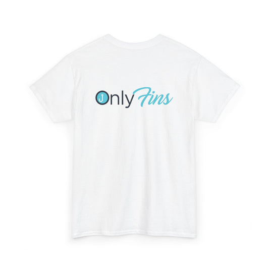 OnlyFins Logo Fishing T-Shirt – Funny Fisherman Shirt, Fishing Meme Tee, Angler Lifestyle Apparel